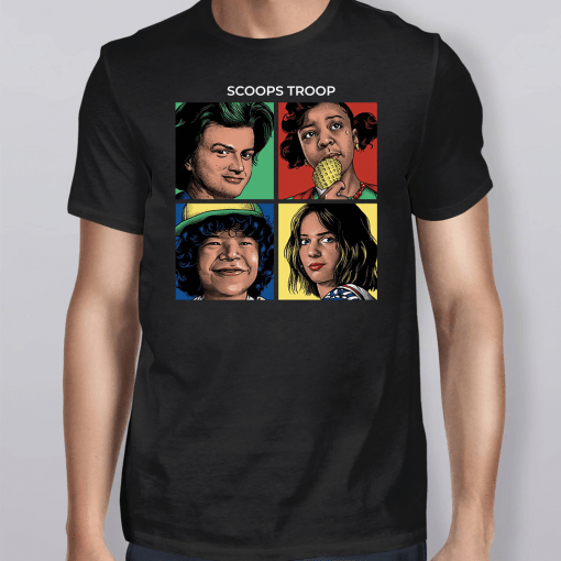 Stranger Things 3 Scoops Troop Shirt