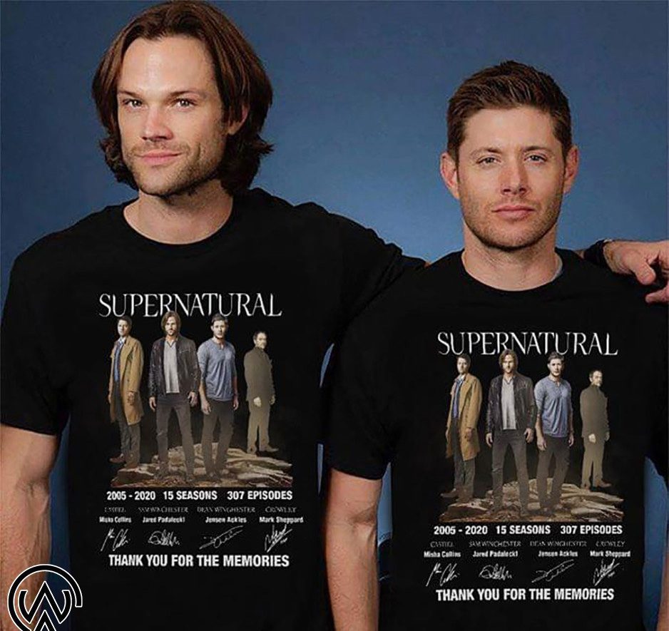 Supernatural 2005-2020 15 seasons 307 episodes signatures thank you for ...