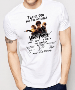 Thank You For The Memories Harry Potter Always Keep Fighting Shirt
