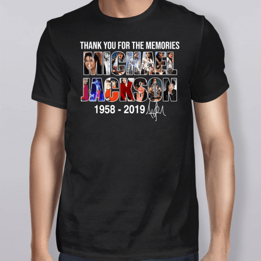 Thank you for the memories Michael Jackson 1985 2019 Shirt
