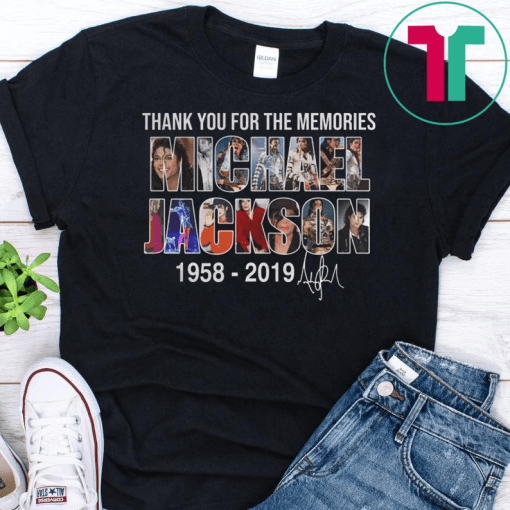 Thank you for the memories Michael Jackson 1985 2019 Shirt