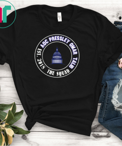 The Congress Squad AOC Pressley Omar Tlaib Supporter T-Shirts