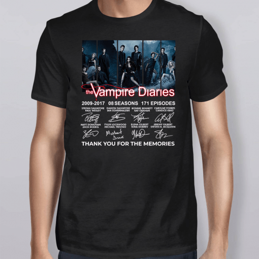The Vampire Diaries 2009-2017 08 seasons 171 episodes signature Shirt