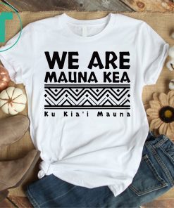 Tribal Black We Are Mauna Kea T-Shirt