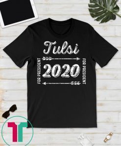 Tulsi For President 2020 Gift Election Vintage T-Shirt