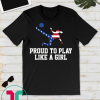 US. Women Soccer team player Fan TShirt proud to play