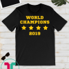 US women's soccer team win world champions four title 2019 Gift T-Shirt