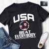 USA Beat Everybody Shirt USA Vs Everybody T Shirt USWNT Fans Shirt Women Soccer World Champions 2019 T-Shirt