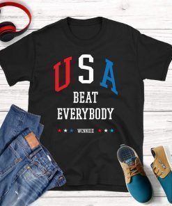 USA Beat Everybody Shirt USWNT Shirt usa beat everybody Short-Sleeve Unisex T-Shirt