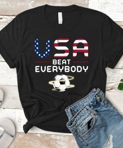 USA Beat Everybody T Shirt US Women's Soccer Shirt World cup champion t shirt USA Champion Tee Shirt World Cup Shirt 2019