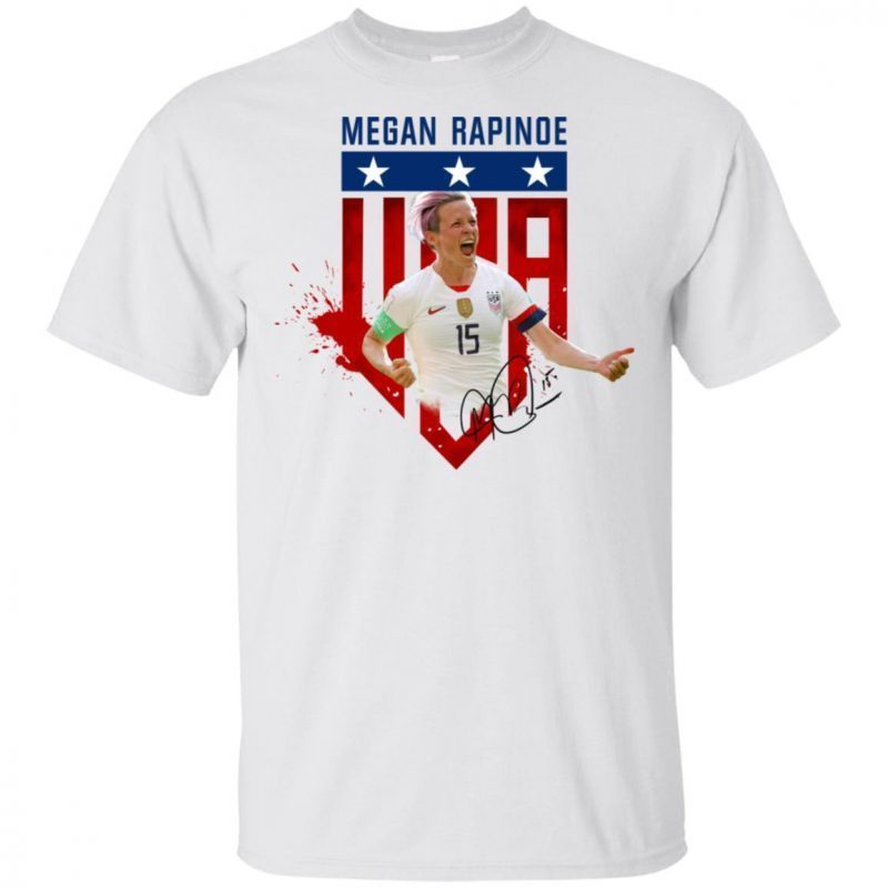 Usa Soccer Megan Rapinoe Signature T Shirt 