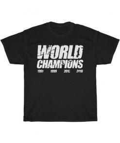 USA Women Soccer World Champions 2019 4 stars T-Shirt Unisex Heavy Cotton Tee Shirt