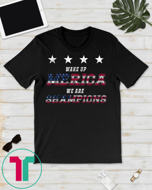 USA Women Soccer World Champions 2019 4 stars Tee Shirt