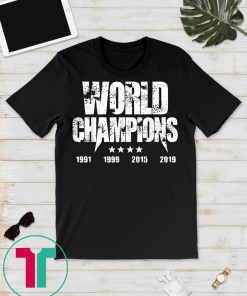 USA Women Soccer World Champions 4 stars Funny Vintage T-Shirt