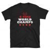 USA Women Soccer's World Cup 2019 Shirt Four Time World Champs T-shirt Short-Sleeve Unisex T-Shirt