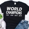 USA Women World Champions 2019 Shirt 4 stars Tee Shirts