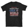 USA women soccer team world championship cup Unisex Tshirt Usa Women's World Champions 2019 tshirt usa women's soccer tee