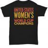 USA women soccer team world championship cup t shirt camiseta champion camisa unisex