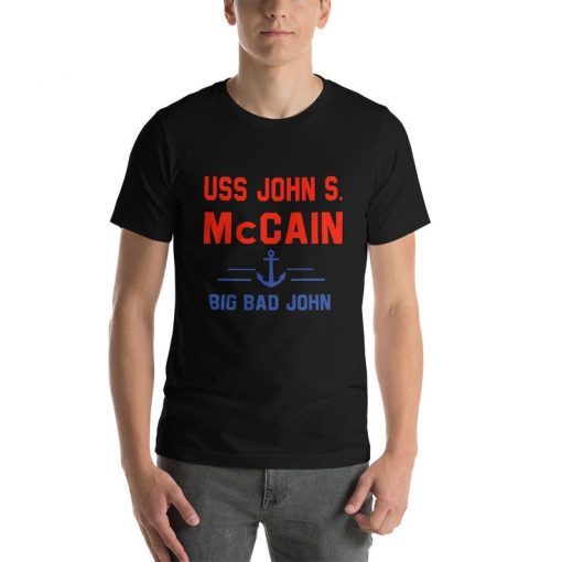 USS John S McCain Support our Vets T-Shirt, Shirt