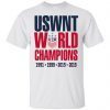 USWNT 2019 World Cup Champions 4 Star T-Shirt