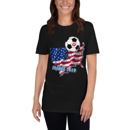 Unisex Tshirt women's soccer tee t usa america world cup football france fifa 2019 beautiful game