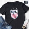 United States Women's National Soccer Team T-Shirt, USWNT Fans Champions Shirt, Rose Lavelle Tee Play Like a Girl