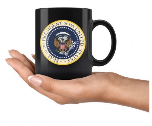 Charles Leazott Mug Fake Presidential Seal Mug