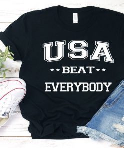 Usa Beat Everybody shirt,usa vs everybody,uswnt shirt