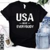Usa beat everybody t shirt, Usa vs Everybody shirt, World cup champion shirt, uswnt shirt, United States Women's National Soccer Team Shirt