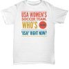 Usa women soccer team world championship cup Tee Shirt camiseta unisex