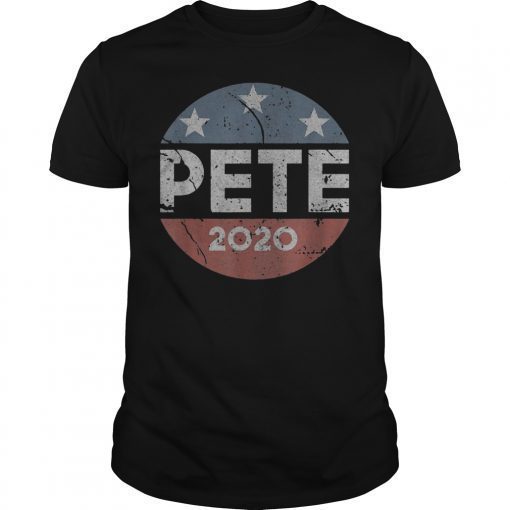 Vintage Mayor Pete Buttigieg For President 2020 T-shirt.