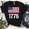 Vintage Retro Betsy Ross 1776 Distressed Flag T-Shirts