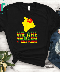 WE ARE Mauna Kea Save Beautiful Island of Hawaii T-Shirt