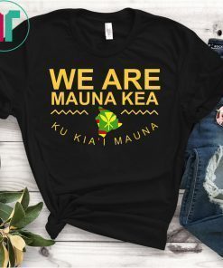 We Are Mauna Kea T-shirt - DEFEND Mauna Kea TShirt