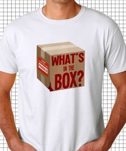 What's in the Box Tee, Creative tshirt, awesome movie quotes, epic movie quotes, quotes from films,famous movie lines