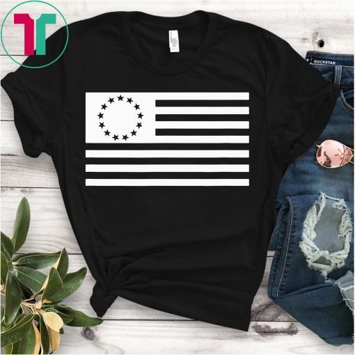 White Betsy Ross Flag 13 Original Colonies T-Shirt