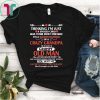 Womens I'm A Spoiled Granddaughter Of Crazy Grandpa Spoiled Child T-Shirt
