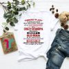Womens I'm A Spoiled Granddaughter Of Crazy Grandpa Spoiled Child Tee Shirt