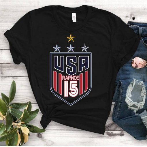 Women's National Soccer Team Shirt USWNT Alex Morgan, Julie Ertz, Tobin Heath, Megan Rapinoe Classic Shirt