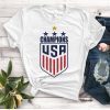 Women's National Soccer Team Shirt USWNT Alex Morgan, Julie Ertz, Tobin Heath, Megan Rapinoe T-Shirt
