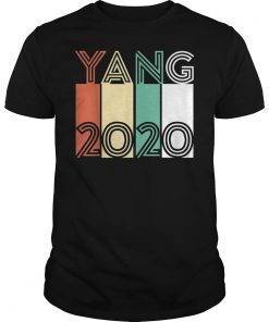 Yang 2020 President New Retro Vintage Design 2 T-Shirt