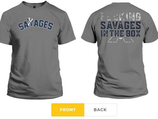 Yankee Savages In The Box Aaron Boone T-Shirt