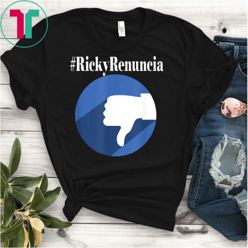 #rickyrenuncia Hashtag Ricky Renuncia Puerto Rico Politics Classic Gift T-Shirt