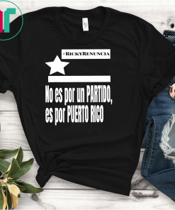 #rickyrenuncia Puerto Rico Politics Hashtag Ricky Renuncia T-Shirts