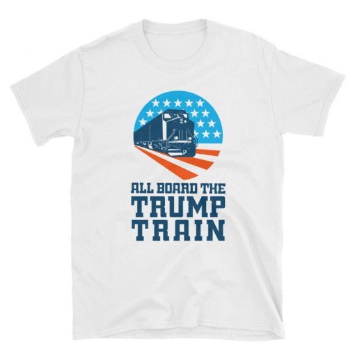 trump train shirt trump train t shirt trump train 2020 shirt All Aboard the Trump Train 2020 American Flag T-Shirt