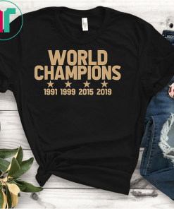 us women's soccer team win world champions 4 four title 2019 Premium T-Shirt