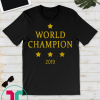 women's soccer US team win world champions 2019 T-shirt