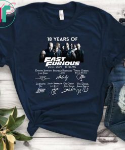 18 years of Fast and Furious Unisex T-Shirt