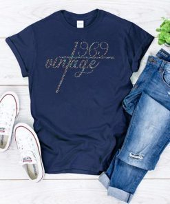 50th birthday vintage 1969 shirts