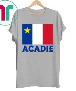 7 Year Old Mathieu’s Acadian Flag Acadie Shirt